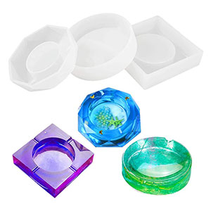 Resin ashtray molds